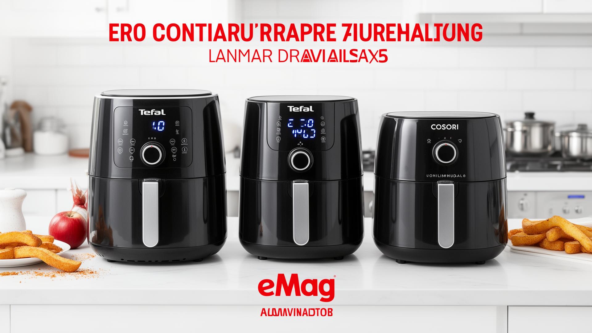 Cea mai bună friteuză cu aer cald eMag