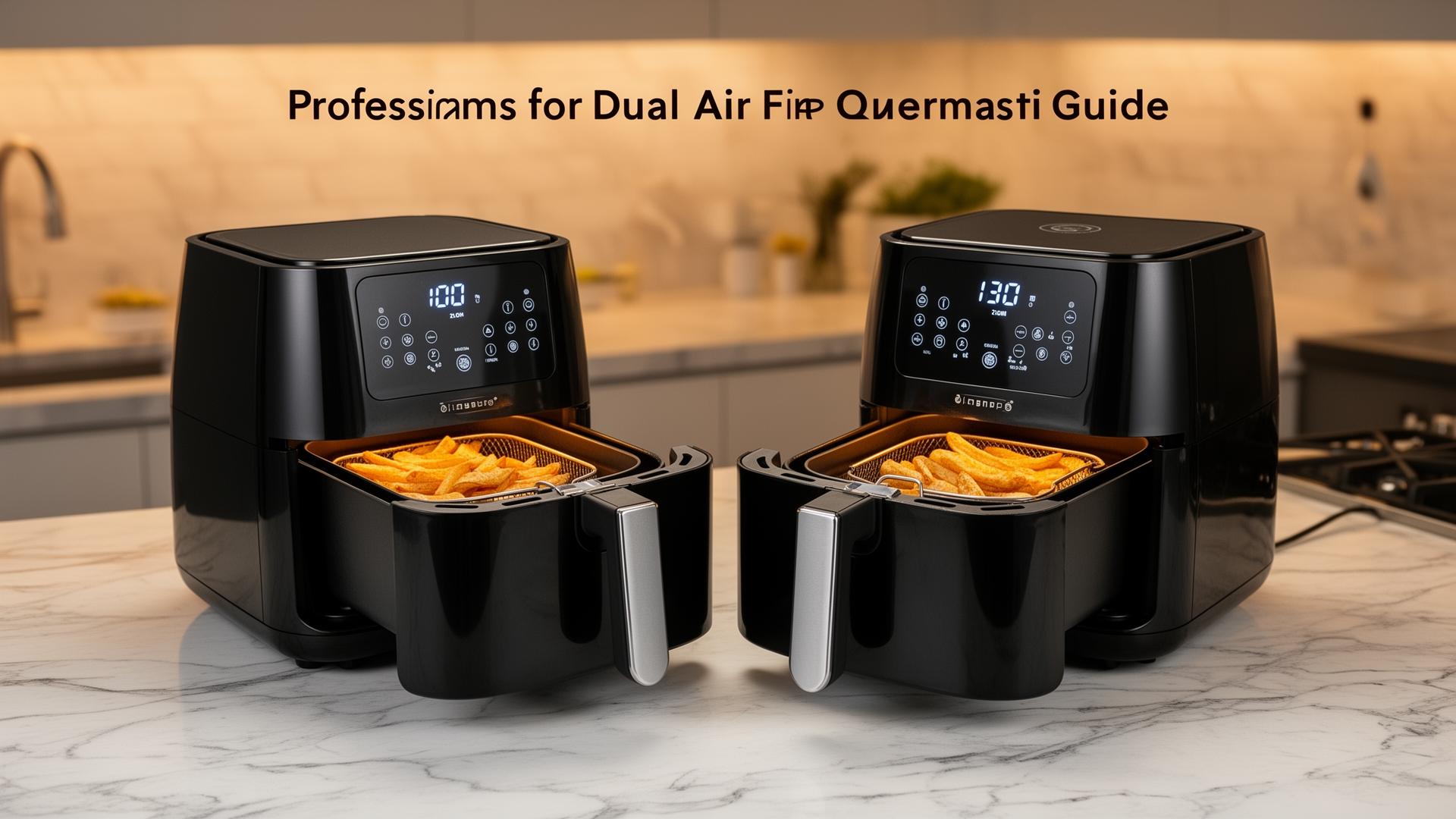 Cea mai bună friteuză dublă cu aer cald